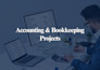 handle quickbooks setup, cleanup, and monthly financial reporting